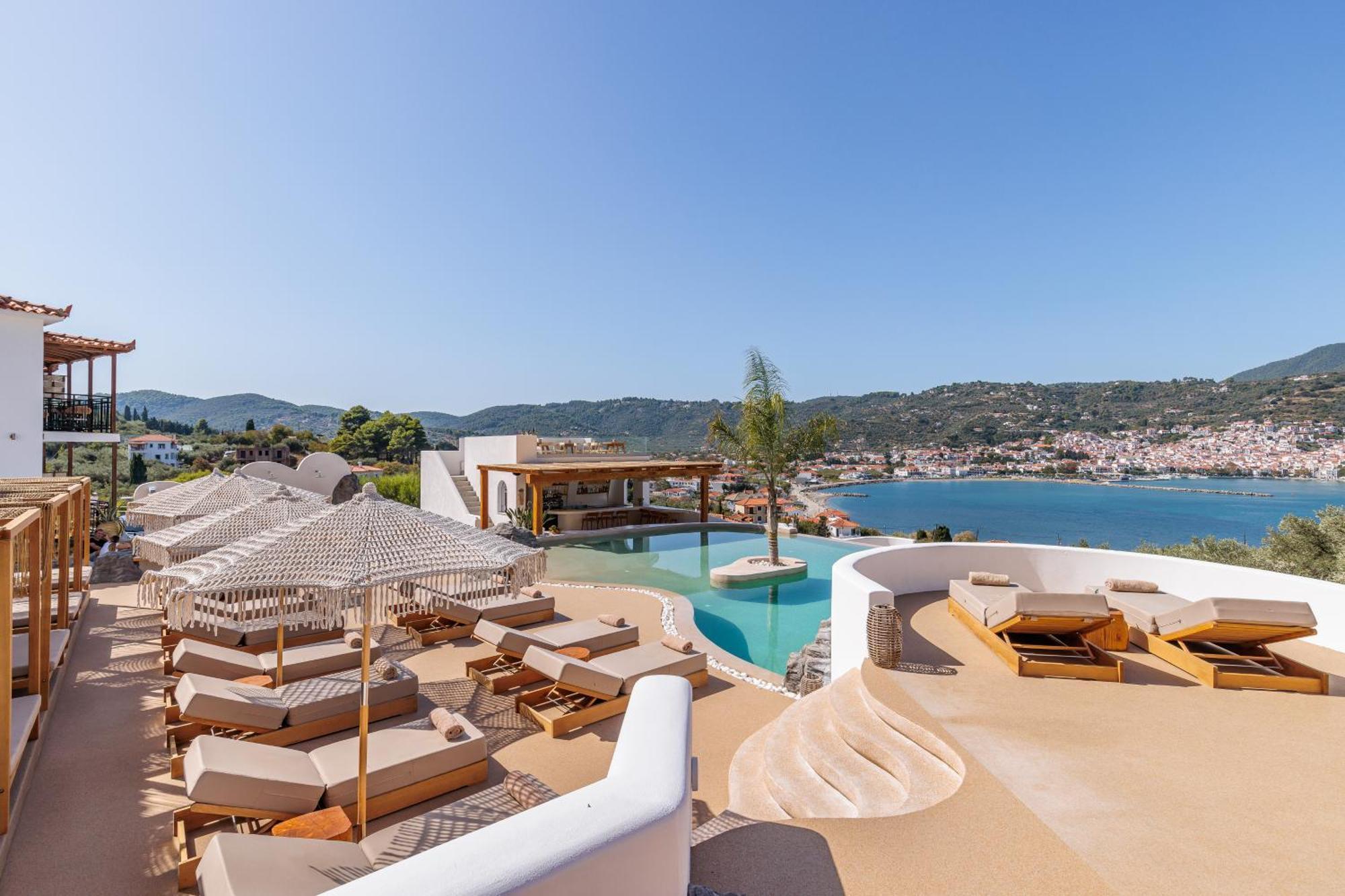 Evlalia Studios & Villas Szkópelosz Kültér fotó