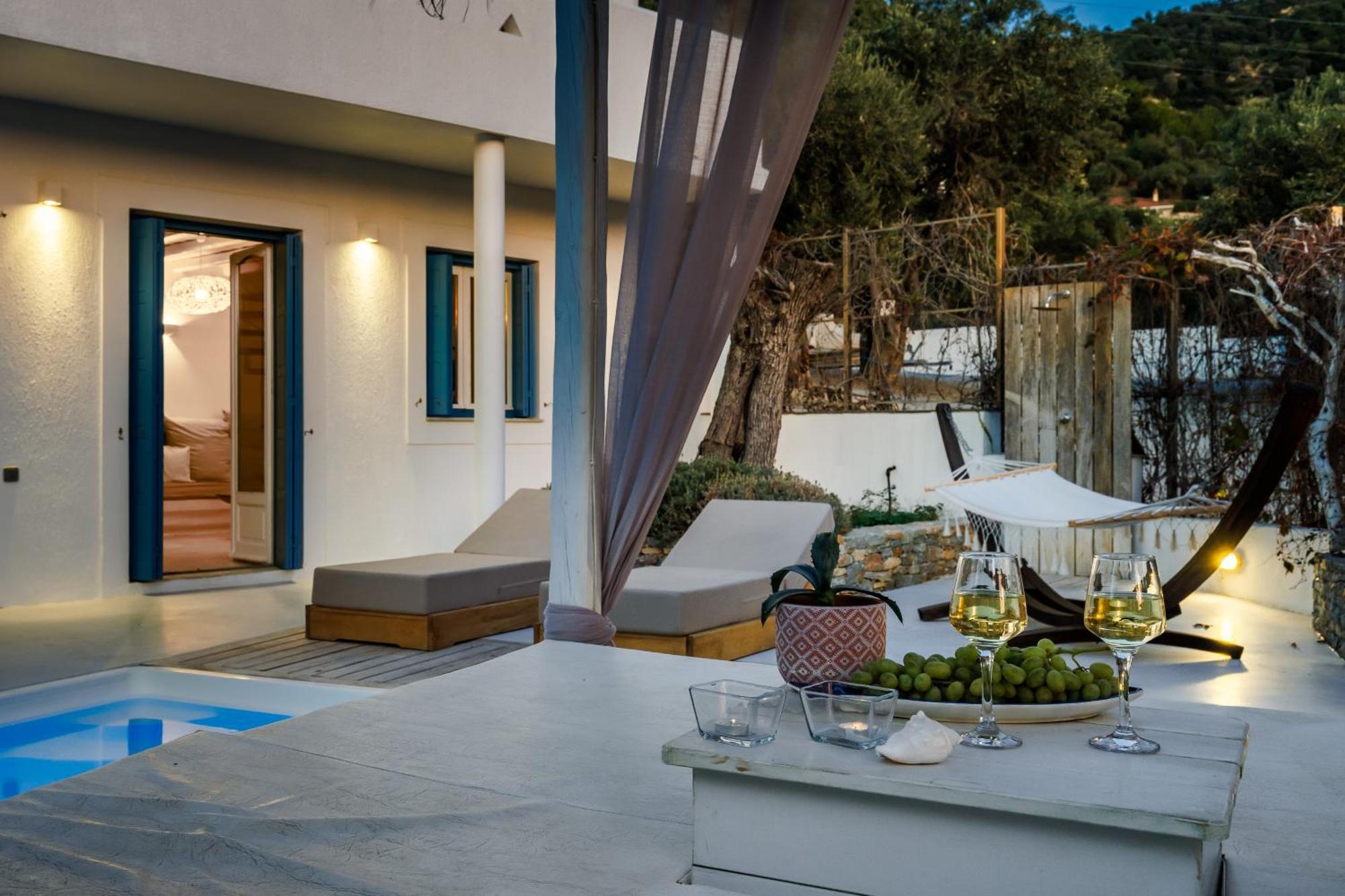 Evlalia Studios & Villas Szkópelosz Kültér fotó